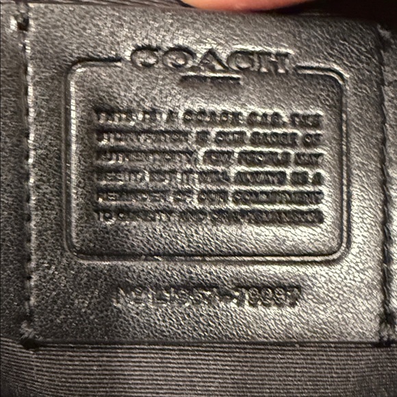 Coach Black Leather Prairie Satchel Bag - Picture 5 of 6